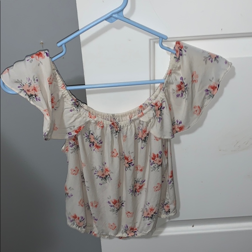 A small tight crop top